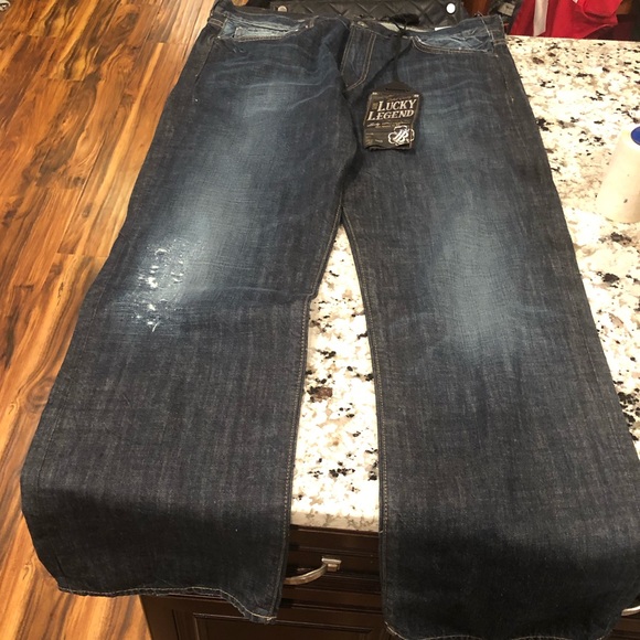 Lucky Brand Other - Lucky Legend Vintage 100% Cotton Straight Jeans NWT